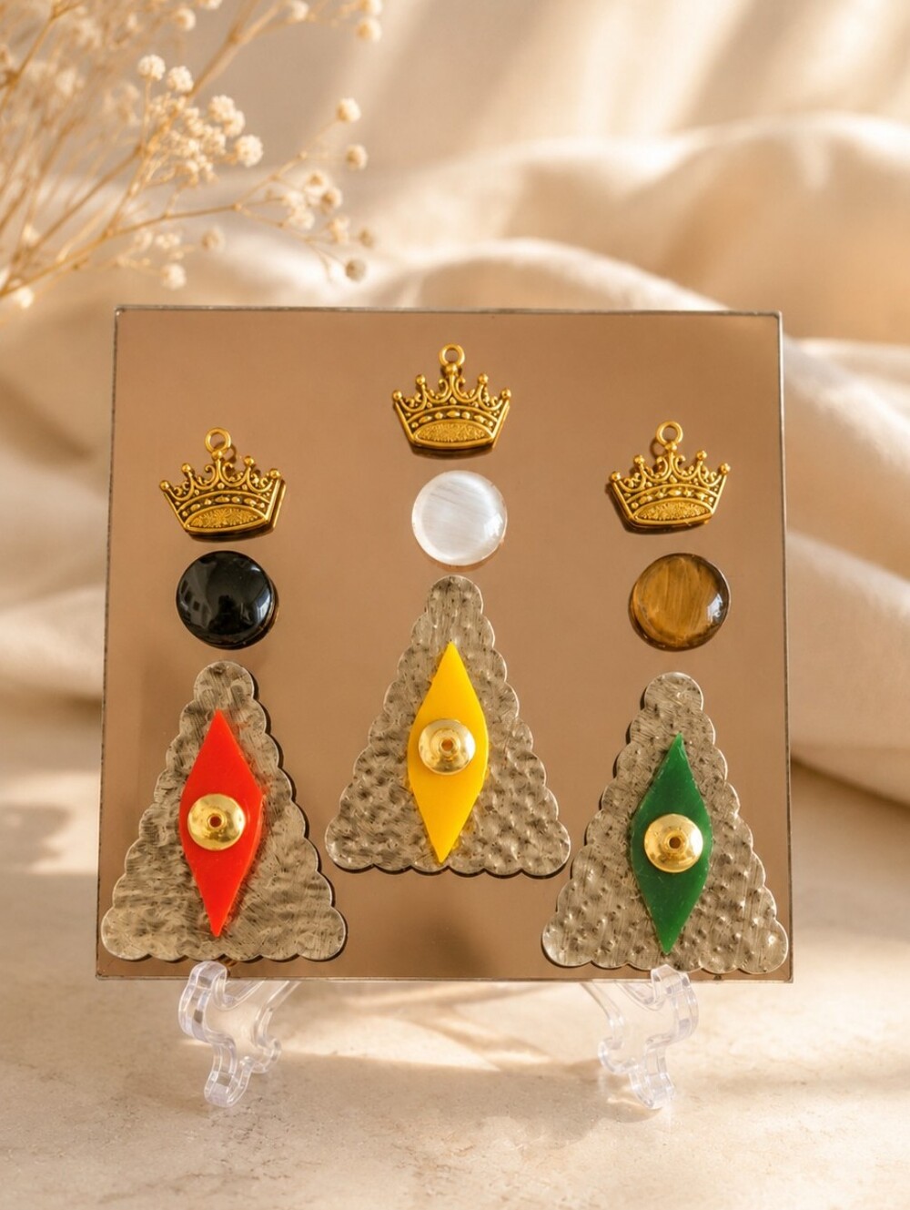 "New" HANDCRAFTED,THE THREE KINGS Collection.✨️